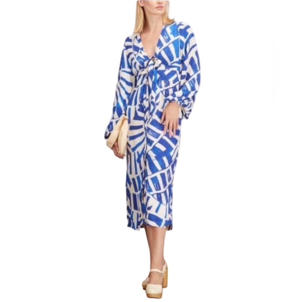 Alexis Brazil Robyl Dress Size Small Royal Blue New